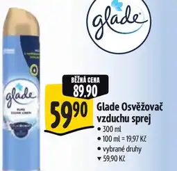 Albert Glade Osvěžovač vzduchu sprej nabídka