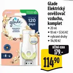 Albert Glade Elektrický osvěžovač vzduchu, komplet nabídka