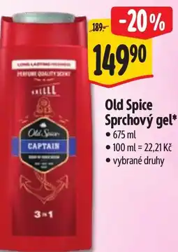 Albert Old Spice Sprchový gel nabídka