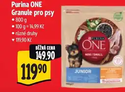 Albert Purina ONE Granule pro psy nabídka