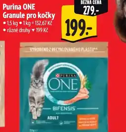 Albert Purina ONE Granule pro kočky nabídka