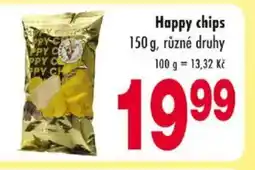 Qanto Happy chips nabídka