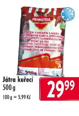 Qanto Játra kuřecí nabídka