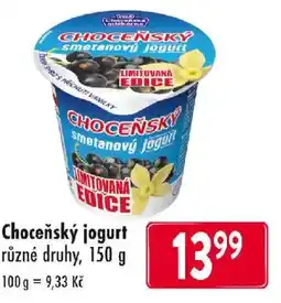 Qanto Choceňský jogurt nabídka