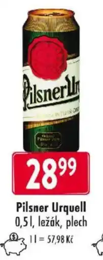 Qanto Pilsner Urquell nabídka