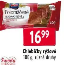 Qanto Chlebíčky rýžové nabídka