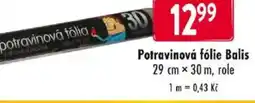 Qanto Potravinová fólie Balis nabídka
