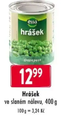 Qanto Essa hrášek ve slaném nálevu nabídka