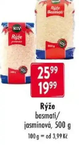 Qanto Essa Rýže basmati/ jasmínova nabídka