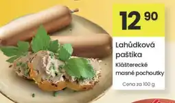 Kubík potraviny Lahůdková paštika nabídka