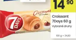 Kubík potraviny Croissant 7Days nabídka