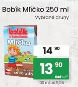 Kubík potraviny Bobík Mlíčko nabídka