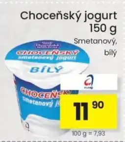 Kubík potraviny Choceňský jogurt nabídka