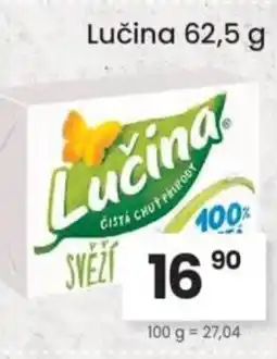 Kubík potraviny Lučina nabídka