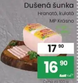 Kubík potraviny Dušená šunka Hranatá, kulatá MP Krásno nabídka