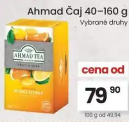 Kubík potraviny Ahmad Čaj nabídka