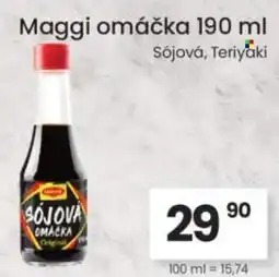 Kubík potraviny Maggi omáčka nabídka