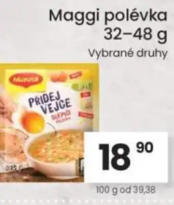 Kubík potraviny Maggi polévka nabídka