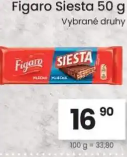Kubík potraviny Figaro Siesta nabídka