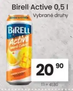 Kubík potraviny Birell Active nabídka