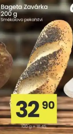 Kubík potraviny Bageta Zavárka nabídka