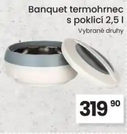 Banquet termohrnec s poklicí