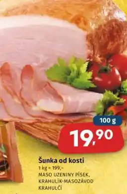 Coop Šunka od kosti nabídka