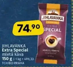 Coop JIHLAVANKA Extra Special mletá káva nabídka