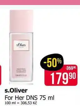 Teta s.Oliver DNS 75 ml nabídka