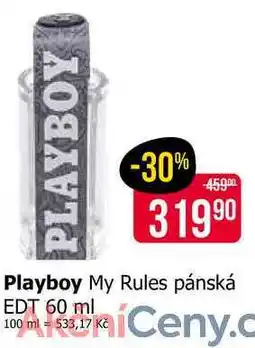 Teta Playboy My Rules pánská EDT 60 ml nabídka