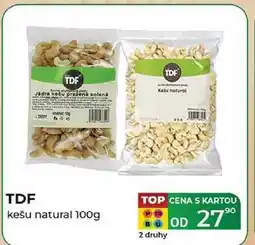 Tamda Foods TDF kešu natural 100g nabídka