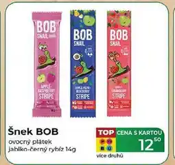 Tamda Foods Šnek BOB ovocný plátek jablko-černý rybíz 14g nabídka