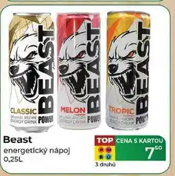 Tamda Foods Beast energetický nápoj 0,25L nabídka