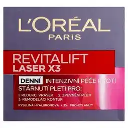 Teta L'Oréal Paris Revitalift Laser X3 krém 50ml, vybrané druhy nabídka