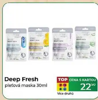 Tamda Foods Deep Fresh pleťová maska 30ml nabídka
