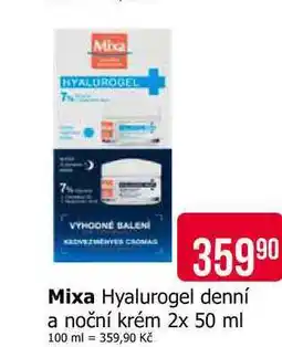 Teta Mixa Hyalurogel denní a noční krém 2x 50 ml nabídka