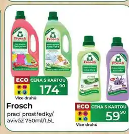 Tamda Foods Frosch prací prostředky/ aviváž 750ml/1,5L nabídka