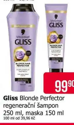 Teta GGliss Blonde Perfector regenerační šampon 250 ml nabídka
