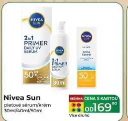 Tamda Foods Nivea Sun pleťové sérum/krém 30ml/40ml/50ml nabídka