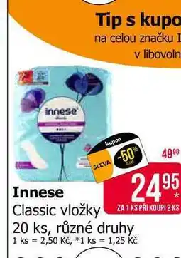 Teta Innese Classic vložky 20ks nabídka