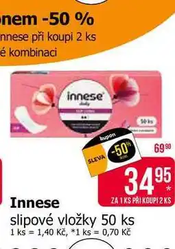 Teta innese slipové vložky 50 ks nabídka