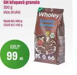 BonVeno GH křupavá granola 300 g nabídka