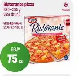 BonVeno Ristorante pizza 320-355 g více druhů nabídka