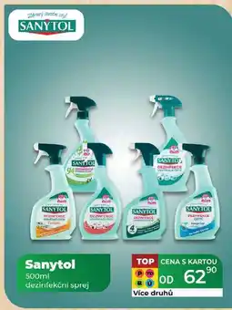 Tamda Foods Sanytol 500ml dezinfekční sprej nabídka