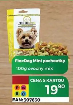 Tamda Foods FineDog Mini pochoutky 100g ovocný mix nabídka