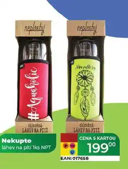 Nekupto láhev na pití 1ks NPT