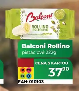 Tamda Foods Balconi Rollino pistáciové 222g nabídka
