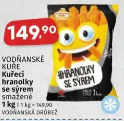 Coop VODŇANSKÉ KUŘE Kuřecí hranolky se sýrem smažené nabídka