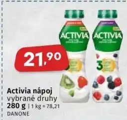 Coop Activia nápoj nabídka