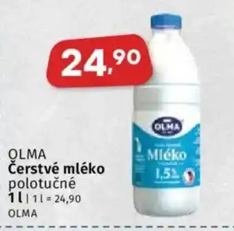Coop OLMA Čerstvé mléko polotučné nabídka